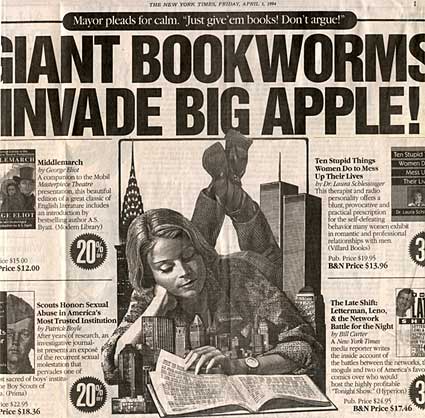 giant bookworms